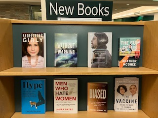 Photo of the new book display rack